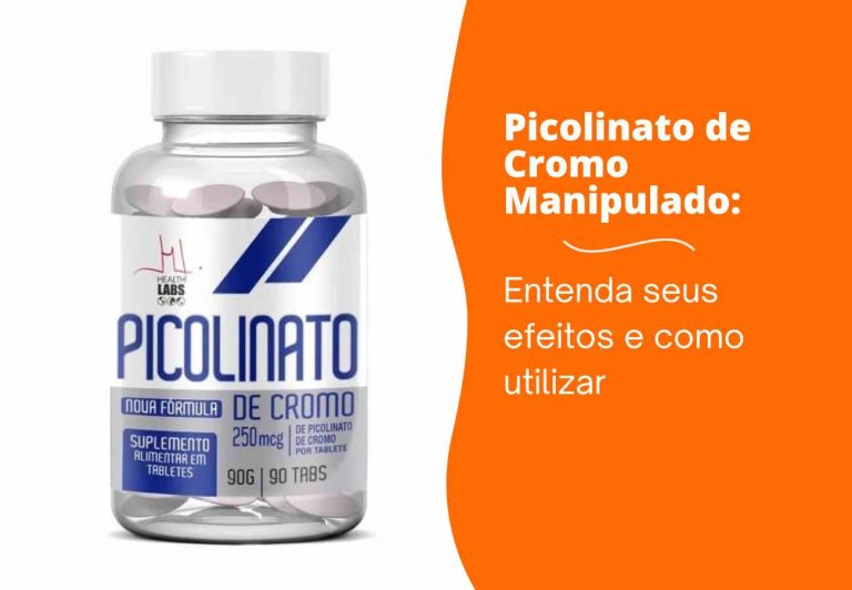 Picolinato de Cromo Manipulado: entenda seus efeitos e como utilizar