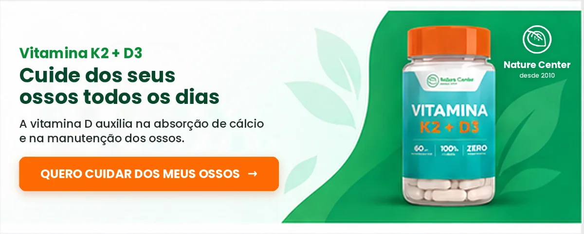 Banner Vitamina K2 + D3 Nature Center